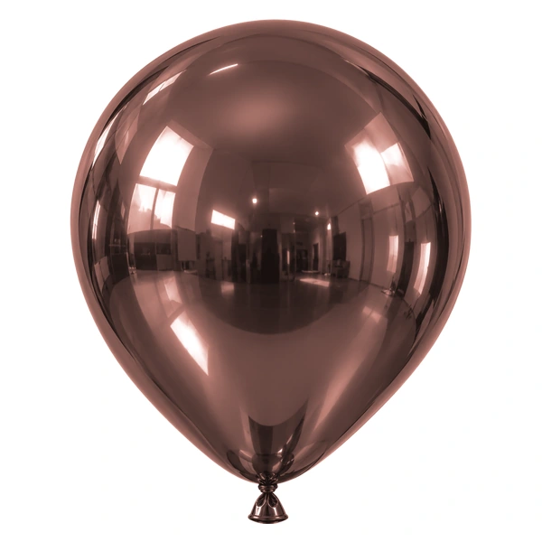 Rose Gold chrome balloon