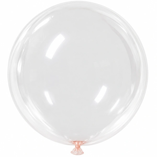 Clear balloon, 5 and 12 inch