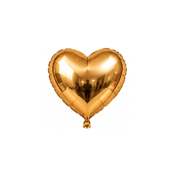 Gold foil balloon