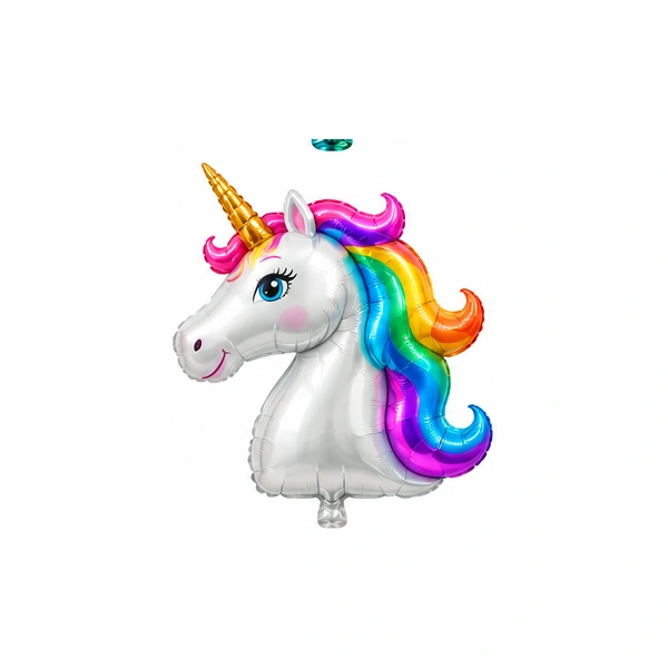Unicorn foil balloon