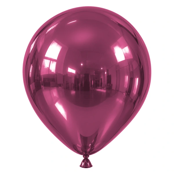 Pink metallic balloon