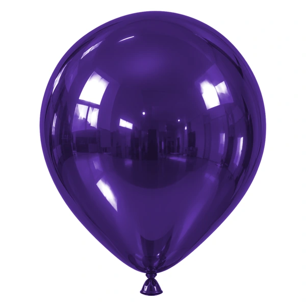 Purple metallic balloon