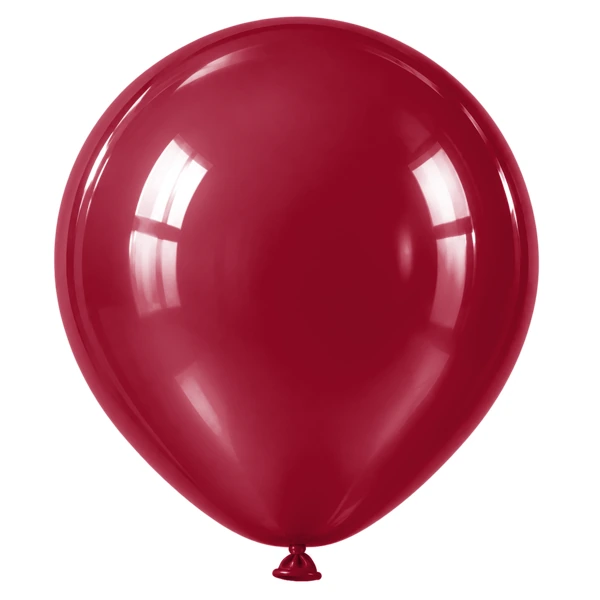 Burgundy balloon