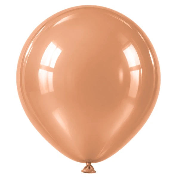 Peach balloon